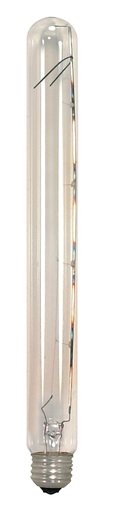 Product image for Satco S2979 75W T8 Incandescent; Clear; 2000 Average rated hours; 584 Lumens; Medium base; 130 Volt