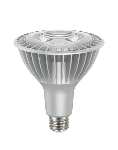 Product image for Satco S12250 33 watt PAR38 High Lumen LED; 2700K; 40' beam spread; Medium base; 120 volts