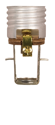 Product image for Satco 80/1337 Keyless Socket With Paper Liner; 3" Screw Terminals; 1/8 IP; 660W; 250V