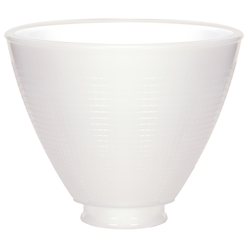 Product image for Satco 50/165 I.E.S. Shade; 6 in.; Diameter; 2-1/4 in.; Fitter; 4-3/4 in.; Height
