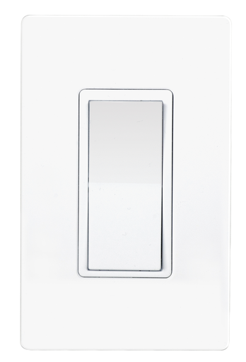 Product image for Satco 86/102 IOT Z-Wave In-Wall Light Switch; White