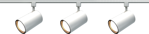 Product image for Nuvo TK318 3 Light - R30 - Straight Cylinder Track Kit - 4 foot Track - White
