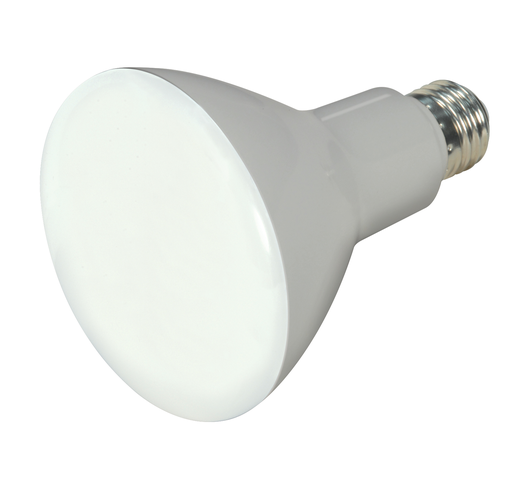 Product image for Satco S9625 9.5 Watt; BR30 LED; 105 deg. Beam Angle; 2700K; Medium base; 120 Volt; 90 CRI; Dimmable