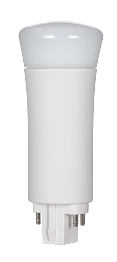 Product image for Satco S29858 9 Watt LED PL 4-Pin; 3000K; 1050 Lumens; G24q base; 50000 Average rated hours; 120 Deg. Beam Angle; Type A; Ballast dependent