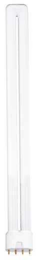 Product image for Satco S8661 24 Watt; pin-based Compact Fluorescent; 3500K; 82 CRI; 2G11 base