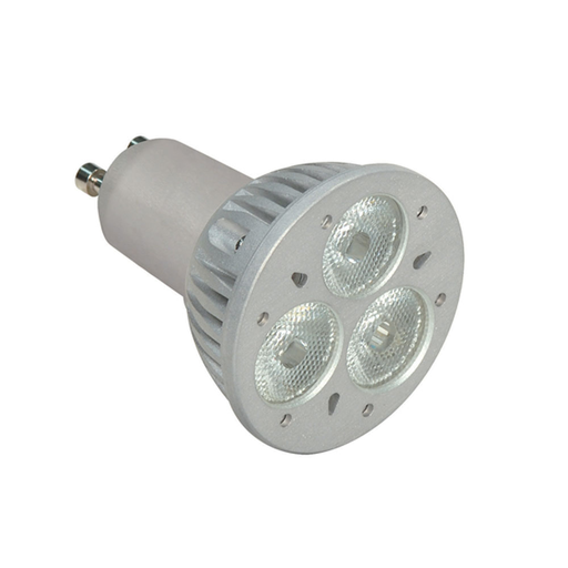 Product image for Satco S8721 - 4 watt; MR16; 6500K; 30' beam spread; GU10 base; 120 volts