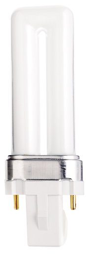 Product image for Satco S8301 5 Watt; pin-based Compact Fluorescent; 4100K; 82 CRI; G23 base