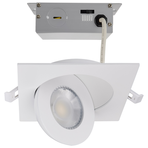 Product image for SATCO S11841 9WLED/GBL/4/CCT/SQ/WH