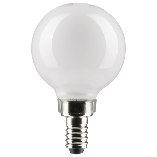 S21212 - 5.5 Watt G16.5 LED - White - Candelabra base - 90 CRI - 2700K - 120 Volt