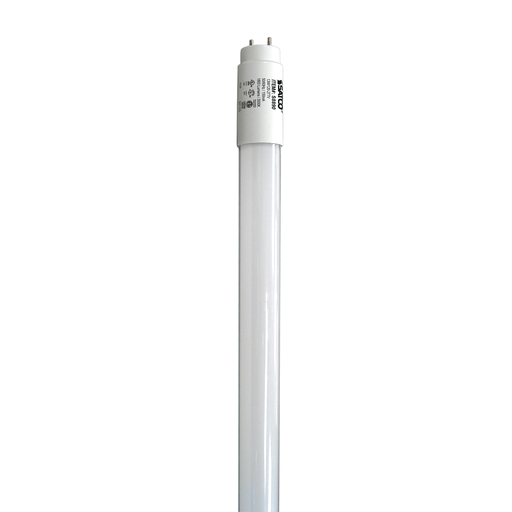 Product image for Satco S8890 13 Watt T8 LED; Medium bi-pin base; 3000K; 50000 Hours; 1800 Lumens; Type A/B; Ballast Dependant or Ballast Bypass; Single or Double Ended Wiring