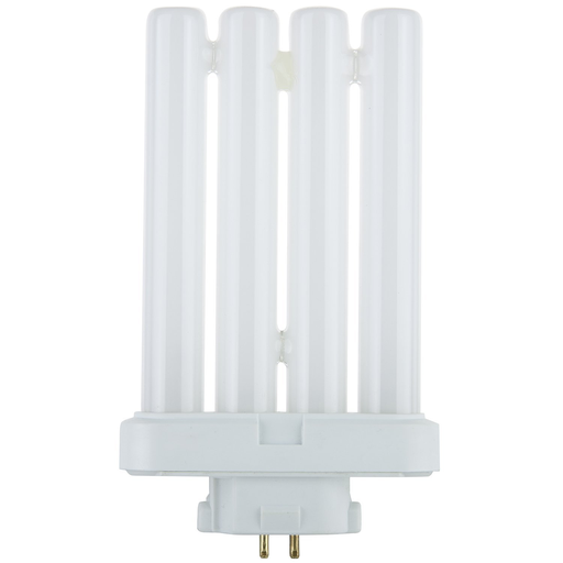 Product image for Satco S6385 27 Watt Quad Tube T4 Compact Fluorescent; GX10q-4 base; 6500K