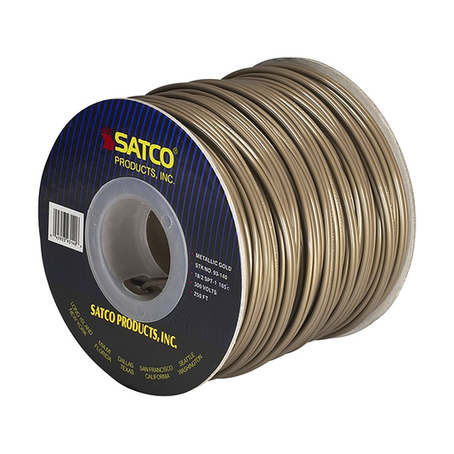Product image for SAT 93/140 18/2/SPT/1 250' SPL MET GOLD