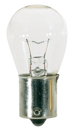 Product image for Satco S3723 13.31 Watt miniature; S8; 700 Average rated hours; Bayonet Single Contact Base; 12.8 Volt; 2-Card