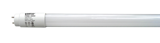 Product image for Satco S8892 13 Watt T8 LED; Medium bi-pin base; 4000K; 50000 Hours; 1900 Lumens; Type A/B; Ballast Dependant or Ballast Bypass; Single or Double Ended Wiring