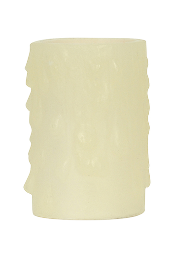 Product image for SAT 80/1971 1 5/8" IVORY BEES WAX CANDLE