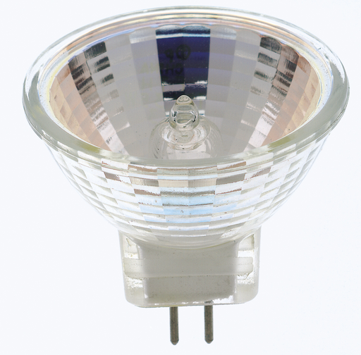 Product image for Satco S4645 10 Watt; Halogen; MR8; 2000 Average rated hours; Bi Pin GU4 base; 12 Volt