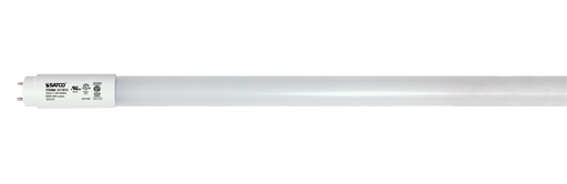 Product image for Satco S11913 11.5 Watt T8 LED; 5000K; Medium Bi Pin base; 50000 Average rated hours; 120-277 Volt; Type B; Ballast Bypass; Single or Double Ended Wiring
