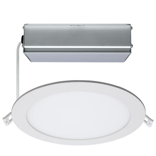 24 Watt - LED Direct Wire Downlight - Edge-lit - 8 inch - CCT Selectable - 120 volt - Dimmable - Round - Remote Driver