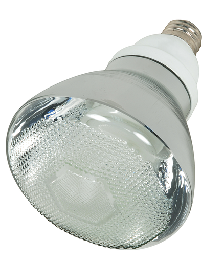 Product image for Satco S7275 23 Watt; BR38 Compact Fluorescent; 4100K; 82 CRI; Medium base; 120 Volt