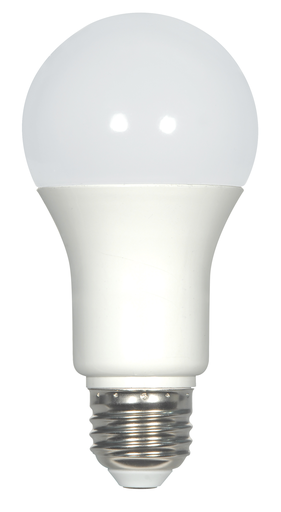 Product image for Satco S8765 11 Watt; A19 LED; 2700K; Medium base; 220 deg. Beam Angle;120 Volt