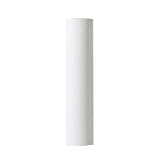 Mayer-DDS-Plastic Candle Cover - White Plastic - 13/16" Inside Diameter - 7/8" Outside Diameter - 6" Height-1
