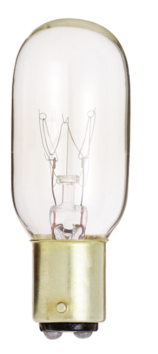 Product image for Satco S4721 25 Watt T8 Incandescent; Clear; 2500 Average rated hours; 190 Lumens; DC Bay base; 130 Volt; Carded