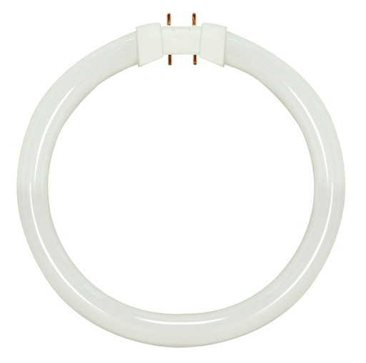 Product image for Satco S8155 22 Watt; T5; Circline Fluorescent; 3000K Warm White; 82 CRI; 2GX13 (4-Pin) base
