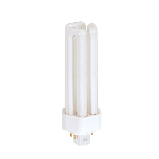 Product image for Satco S8353 42 Watt; pin-based Compact Fluorescent; 2700K; 82 CRI; GX24q-4 (4-Pin) base