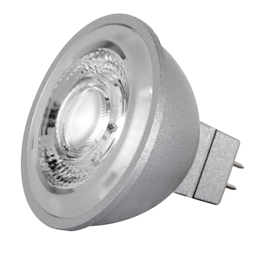 Product image for Satco S8643 8W; LED MR16; 4000K; 40 deg. beam spread; GU5.3 base; 12 Volt AC/DC