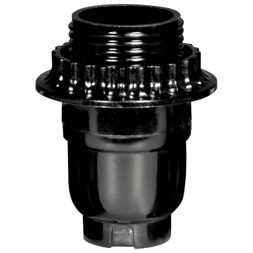 Product image for Satco 80/2280 Full Size Keyless Socket; 1/8 IP Cap; Metal Bushing; Phenolic