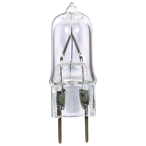 Product image for Satco S3539 20 Watt; Halogen; T4; Clear; 2000 Average rated hours; 180 Lumens; Bi Pin G8 base; 120 Volt; Carded