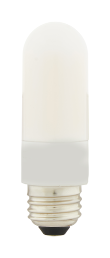 Product image for Satco S11219 8 Watt T10 LED; Frosted; Medium base; 4000K; High Lumen; 120 Volt; Non-Dimmable; Carded