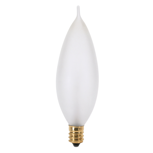 Picture of S3279 - 40 Watt CA9 1/2 Incandescent - Frost - 1500 Average rated hours - 384 Lumens - Candelabra base - 120 Volt