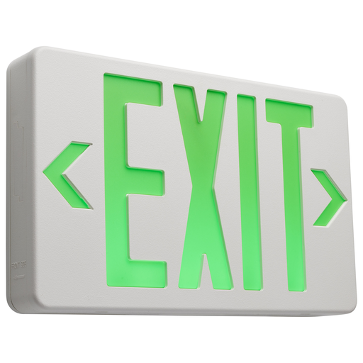 Product image for SATCO 67/100 EXIT SIGN - GREEN