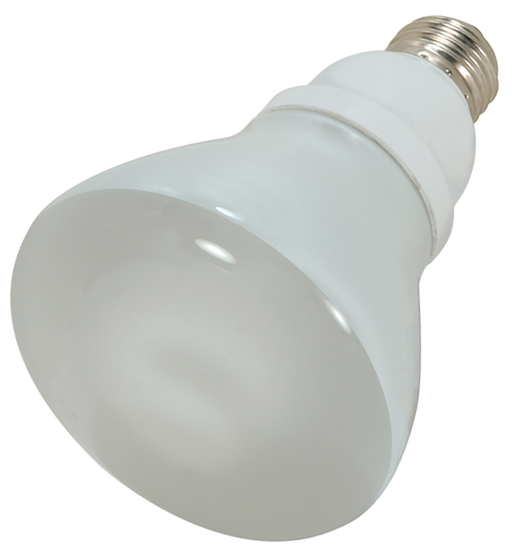 15 Watt - R30 Compact Fluorescent - 2700K - 82 CRI - Medium base - 120 Volt