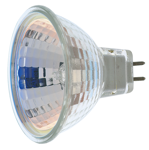 Product image for Satco S1961 50 Watt; Halogen; MR16; EXT; 2000 Average rated hours; Miniature 2 Pin Round base; 12 Volt