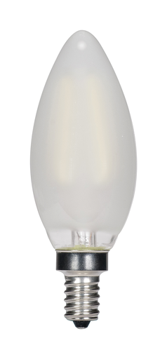 Mayer-DDS-5.5 Watt C11 LED - Frosted - Candelabra base - 2700K - 500 Lumens - 120 Volt-1
