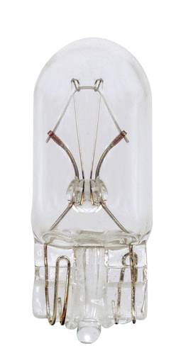 Product image for Satco S7137 1.58 Watt miniature; T3 1/4; 3000 Average rated hours; Mini Wedge base; 6.3 Volt