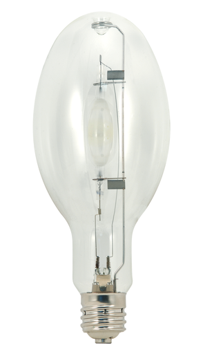 Product image for Satco S5839 250W Metal Halide HID; Mogul base; ED28; Clear; 65 CRI; 4000K