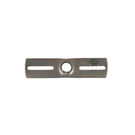 Product image for Satco 90/2477 Crossbar; 1/4 IP; With Ground Screw; 1" x 43/8" (Heavy Duty)
