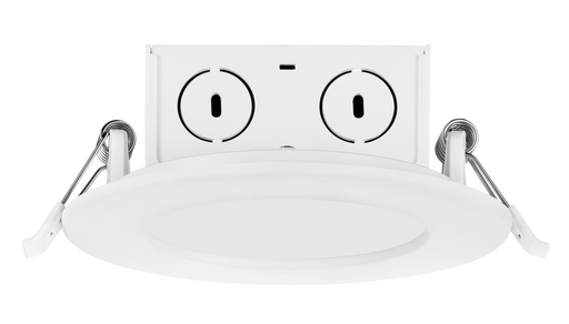 8.5 watt LED Direct Wire Downlight - Edge-lit - 4 inch - 4000K - 120 volt - Dimmable