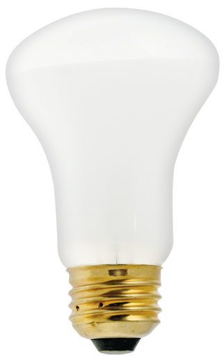 Product image for Satco S4976 40 Watt K19 Incandescent; White; 1500 Average rated hours; 260 Lumens; Medium base; 120 Volt