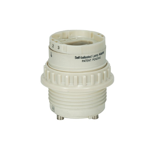 Product image for Satco 80/1850 Phenolic w/Uno Ring G24q-1 & GX24q-1 60Hz, 0.15A