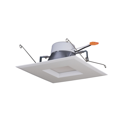 Product image for Satco S39773 11.5 watt LED Downlight Retrofit; 5-6 inch square shape; 5000K; 120 volt; White Finish