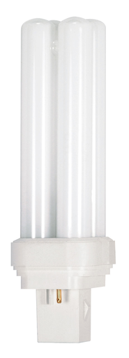 Product image for Satco S6021 22 Watt; pin-based Compact Fluorescent; 5000K; 84 CRI; GX32d-2 base