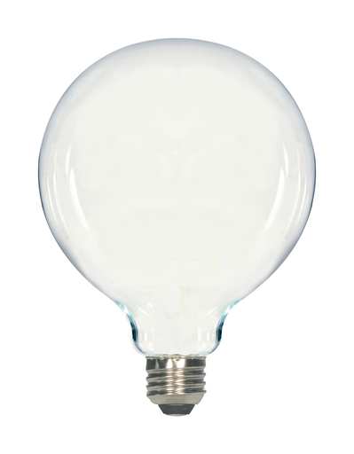 Product image for Satco S11368 8 Watt G40 LED; Soft White; Medium base; 3000K; 120 Volt