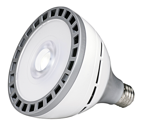 Product image for Satco S9760 18 Watt; LED PAR38; 3000K; 25 deg. Beam Angle; Medium base; 100-277 Volt