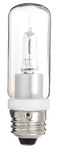 Product image for Satco S3472 75 Watt; Halogen; T10; Clear; 2000 Average rated Hours; 1050 Lumens; Medium base; 120 Volt; Carded