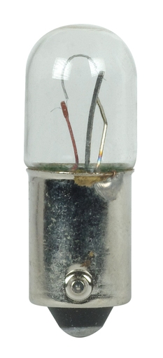 Product image for Satco S7170 3.78 Watt miniature; T3 1/4; 500 Average rated hours; Miniature Bayonet base; 14 Volt