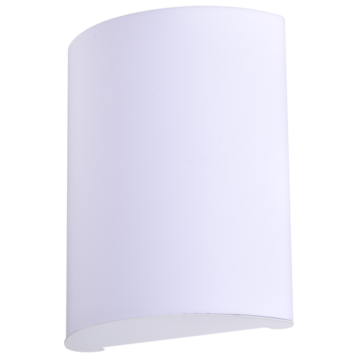 Product image for Nuvo 62/1646 Crispo LED 9 inch; Wall Sconce; White Finish; CCT Selectable 3K/4K/5K